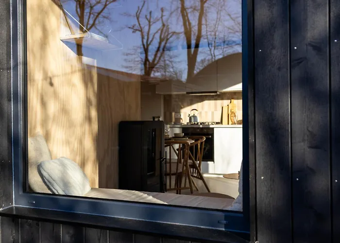 Knus Gezinsverblijf In Cosi Tiny House Op De Veluwe Ferienhaus *