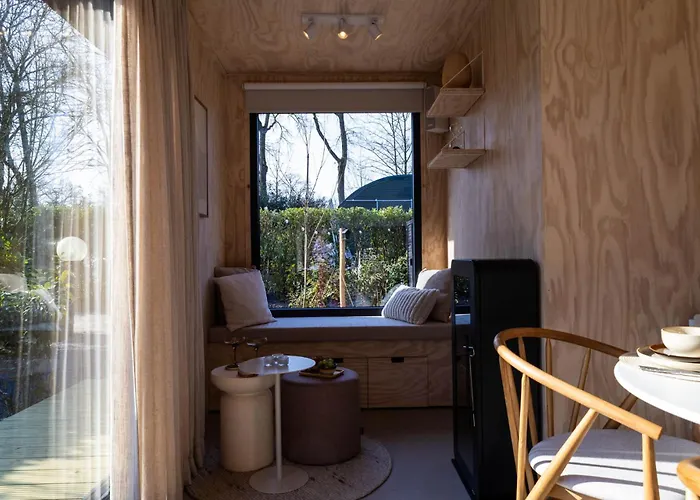 Knus Gezinsverblijf In Cosi Tiny House Op De Veluwe Casa de Férias