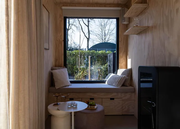 Casa de Férias Knus Gezinsverblijf In Cosi Tiny House Op De Veluwe
