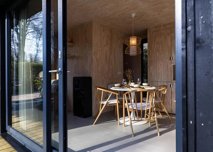 Casa de Férias Knus Gezinsverblijf In Cosi Tiny House Op De Veluwe *