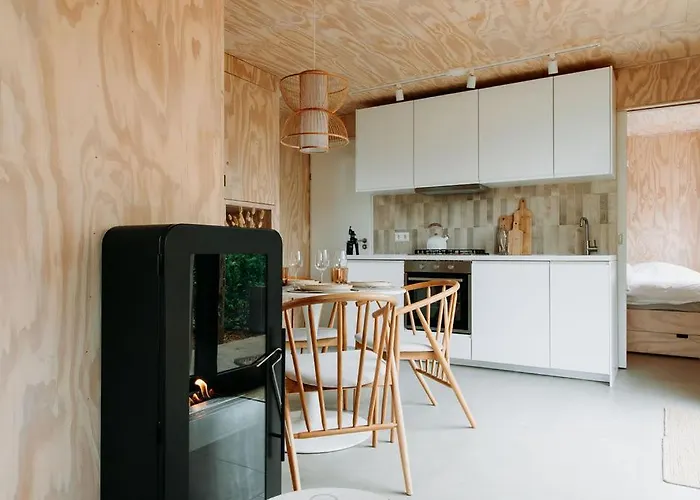 Casa de Férias Knus Gezinsverblijf In Cosi Tiny House Op De Veluwe